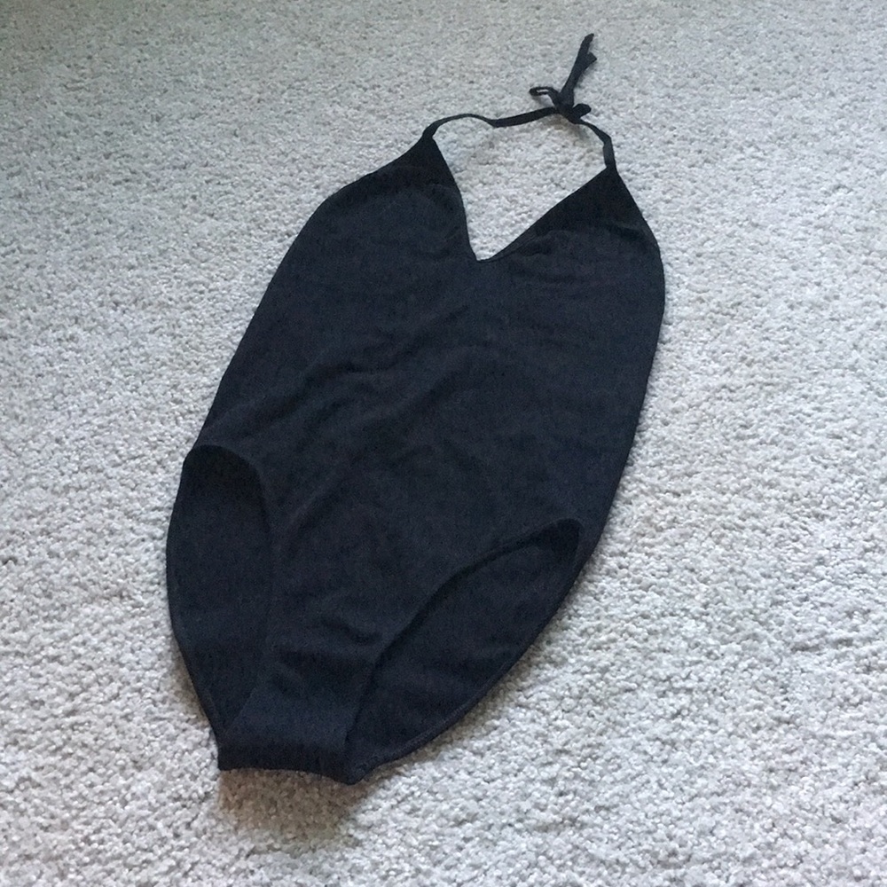 Urban Outfitters ribbed halter bodysuit